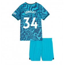 Tottenham Hotspur Clement Lenglet #34 Tredjeställ Barn 2022-23 Korta ärmar (+ Korta byxor)